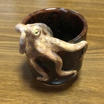 タコの湯呑み