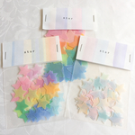 【再々販】星L・Mサイズ ほんのり透けるペーパーフレーク♡150枚