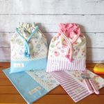 【 ri_sa 様 ご依頼分】ランチセット　２セット　ﾒﾛﾃﾞｨﾊｰﾓﾆｰ🎸〈ｽｶｲﾌﾞﾙｰ〉&スウィーツ🍓<ﾋﾟﾝｸ×ﾗﾍﾞﾝﾀﾞｰｽﾄﾗｲﾌﾟ>