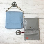 まるでトートな防災頭巾ｶﾊﾞｰ　(Ｓ)アクアブルー