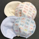 母乳パッド 2セット   ちょうちょりぼん white×blue
