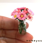 第7段ミニチュアお花　花びん②