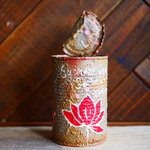 Lotus缶（ベージュ）