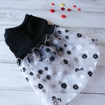 👗フラワー刺繍ゴースのワンピース   ✂️オーダー制作です。