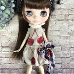1192 Cherry ミニワンピース Blythe ブライス アウトフィット