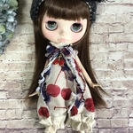 1194 Cherry ロンパース Blythe ブライス アウトフィット