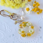 <sale>ミモザのぷっくり✣キーホルダー