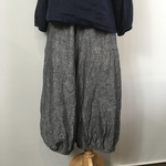 バルーンガウチョ（シャンプレーブラック）