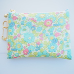 ★新作　One side all skeleton pouch　LIBERTY 　Betsy　ベッツィ　40B　◆コインケース　カードケース　小物入れ