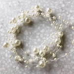 3m Inport アクリルビーズ パールガーランド アイボリー
