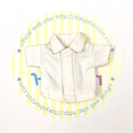 オビツ11サイズ コットンシャツ半袖(白)