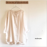  ＊new＊リネンブラウス/beige