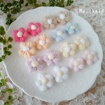 ふんわり♡お花のヘアゴム（ベビー、キッズ）