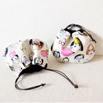【最終販売】ファニーフェイスの巾着ポーチ