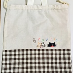 オーダー品 お弁当袋 ランチョンマット 体操着入れネコさんセット
