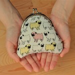 再販◎パグちゃん勢揃い！ふわふわガマ口