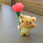 チビくまちゃんとカーネーション♪