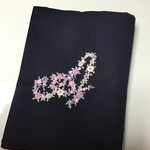 ★K様オーダー★ブックカバー刺繍入り