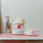 ❇prettydog様専用ページ❇お花付き🌼小物入れ