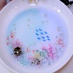 珊瑚の海★グリーングラデ★アクセサリートレー