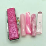 お選び自由✿銀行印*認印/カラーハンコ12mm&キラキラケース♡彫刻代込み