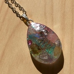 メモリーオイルinオルゴナイト☆アトラクション　引き寄せ・しずく型