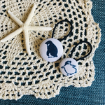 親子ペンギンのまんまるヘアゴム 