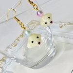 たれ耳犬ピアス