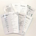 maaaanma専用♡新デザイン♡ 結婚式 メニュー表　トレーシングペーパー
