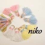 春色パステルタッセル♡5色10個