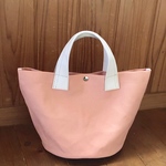 桜色まる底帆布トートバッグ