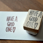 【新作】HAVE A GOOD ONE