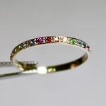 Rainbow Ring / K10 YG. PG. WG