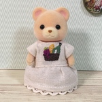 teniss様 ぶどうの刺繍ワンピース