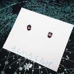 合成アレキサンドライト*プチピアス