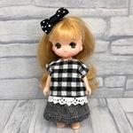 ☆MMC1304☆ミキちゃんマキちゃん用洋服、リボンセット