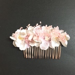 花飾り 桜(さくら) 和風 洋風 髪飾り フォーマル 入学式  桜の髪飾り コームタイプ