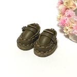 ＊送料無料＊mini☆mini ミニチュアローファー⑫（カーキ）