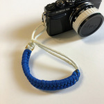 カメラストラップ　パラコード　Paracord Fishtail Camera Wrist Strap　BW