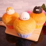 ひょっこりカップケーキ 手作りスクイーズ フェイクスイーツ