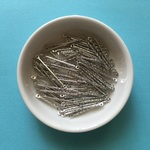 スティックのデザインコネクター（シルバー/30mm/80本）