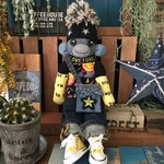 お値下げしました☆スニーカー付きソックモンキー☆スマイルスターくん