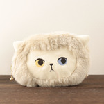 【オーダー品】猫のmyao ポーチ オッドアイ