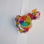 カラフルオレンジブレスレット