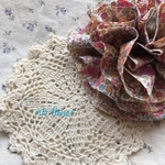 リバティ*Sophie's Blossom *のお花のシュシュ