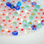 6mm　小さなミルフィオリ　30粒