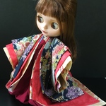 和ここち ブライス十二単   菊花