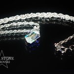 SWAROVSKI ネックレス / 18mmクリスタルAB