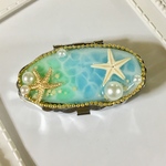 【日頃の感謝価格】海の欠片 宝箱 サプリケース レジン