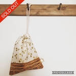 さくらんぼ柄巾着袋♡給食袋やコップ袋にも！